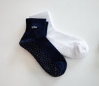 Navy Grip Sock