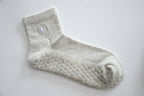 Heather Grey Grip Sock