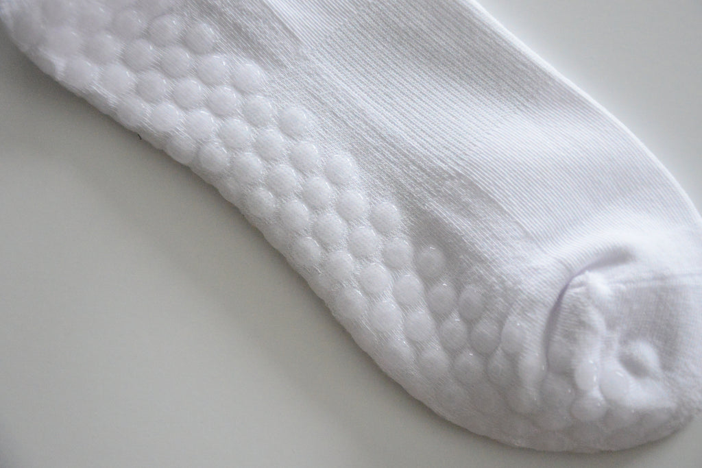 White Grip Sock