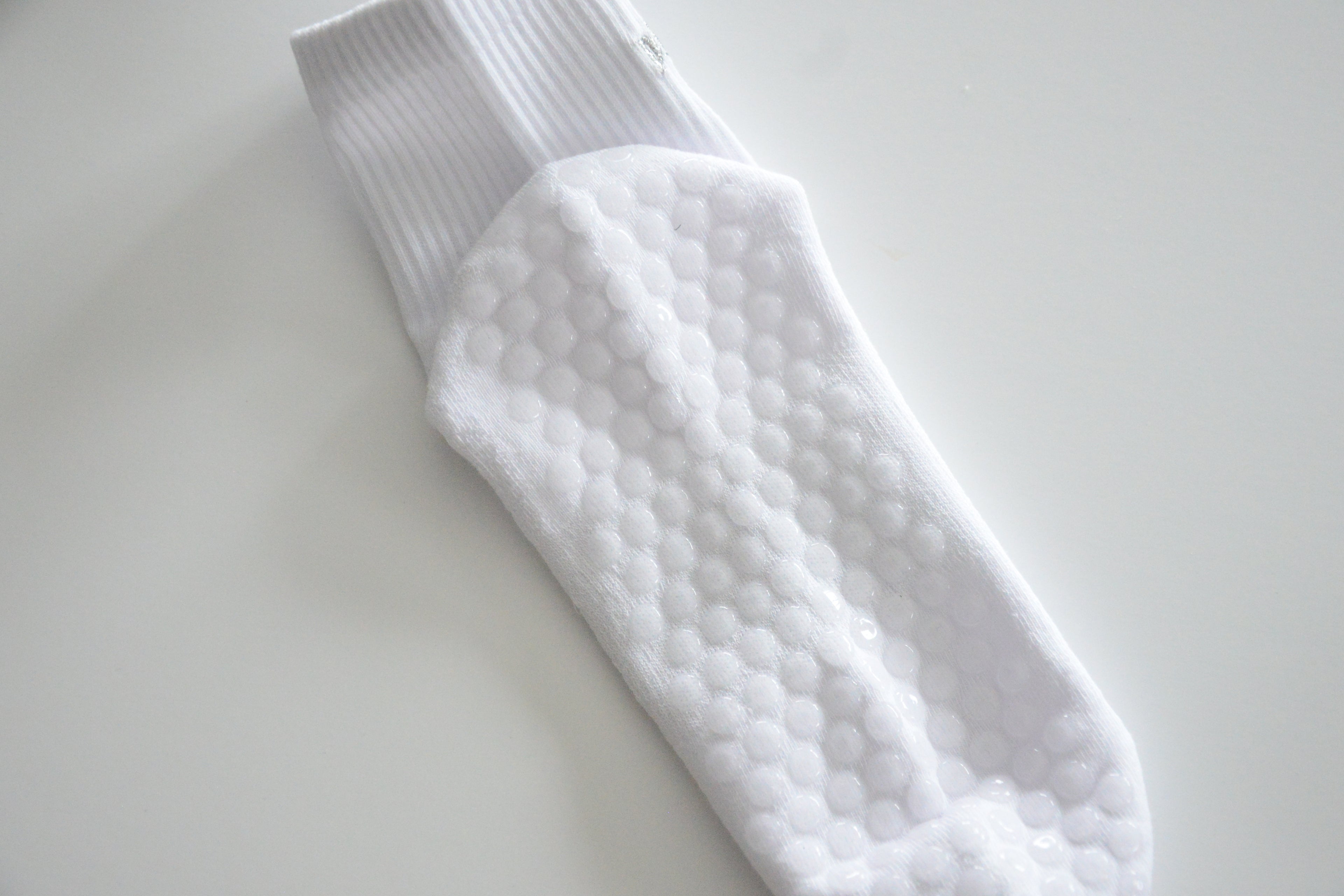 White Grip Sock